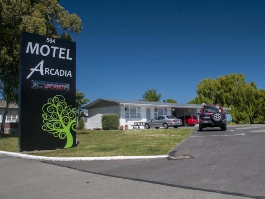 Arcadia Motel Christchurch Dış mekan fotoğraf