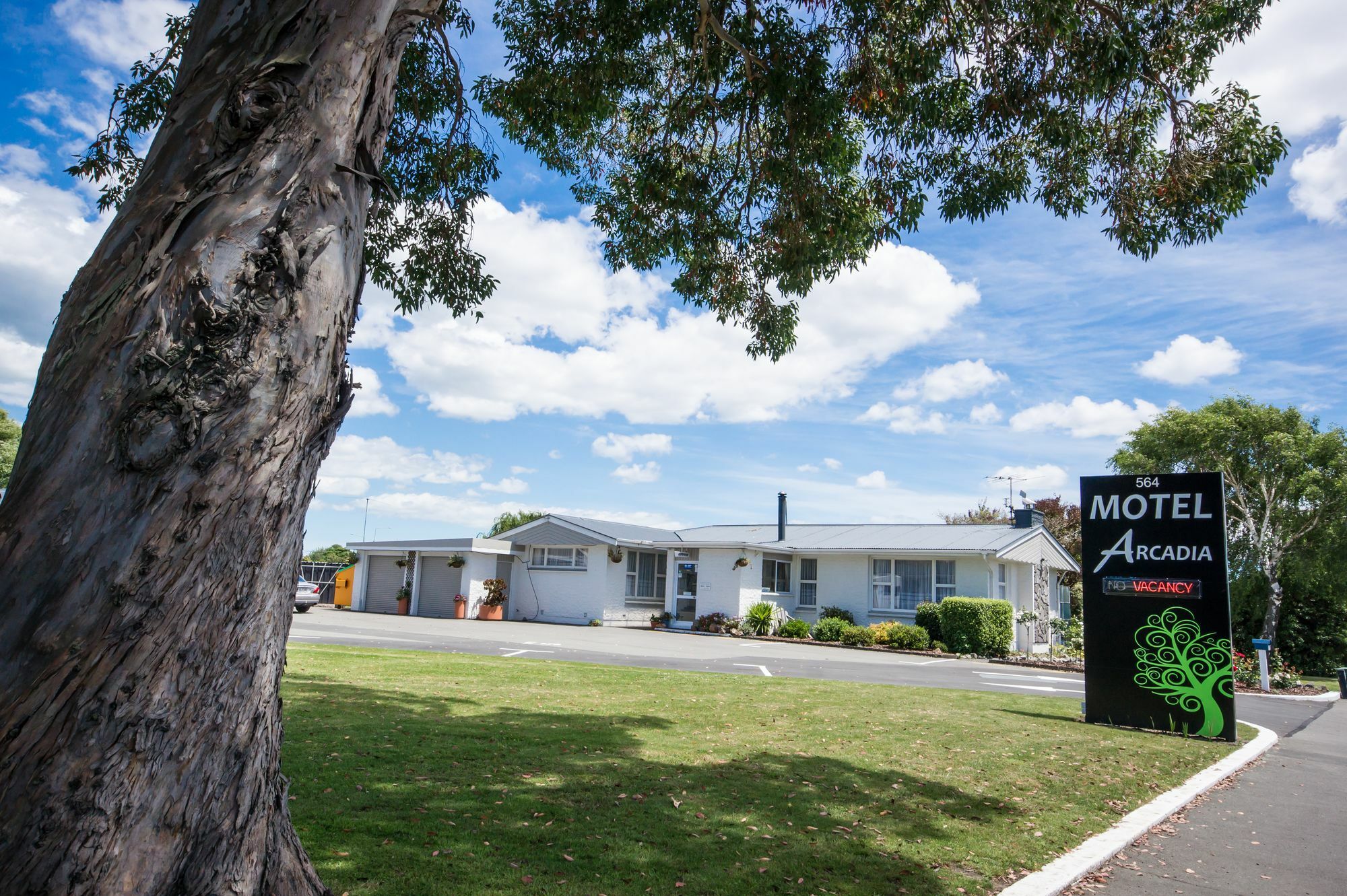 Arcadia Motel Christchurch Dış mekan fotoğraf
